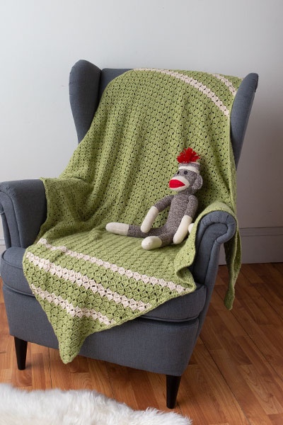 Special Delivery Baby Blanket - knitting pattern