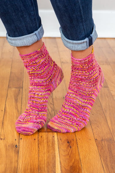 Rock and Roll Socks - knitting pattern