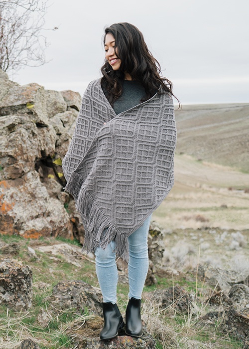 Kells Wrap - knitting pattern