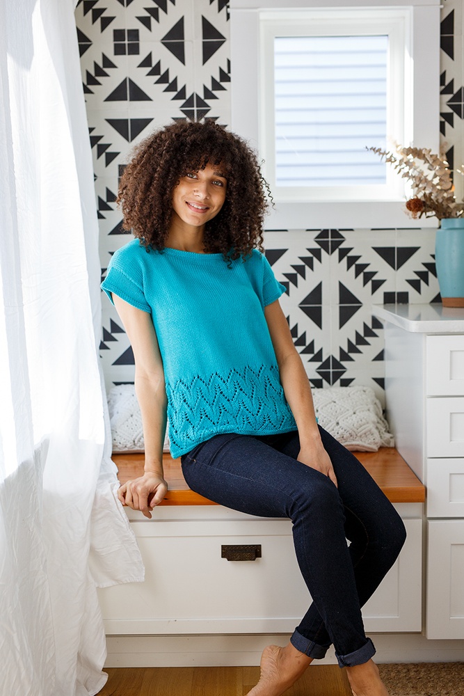 Kelda Tee - knitting pattern