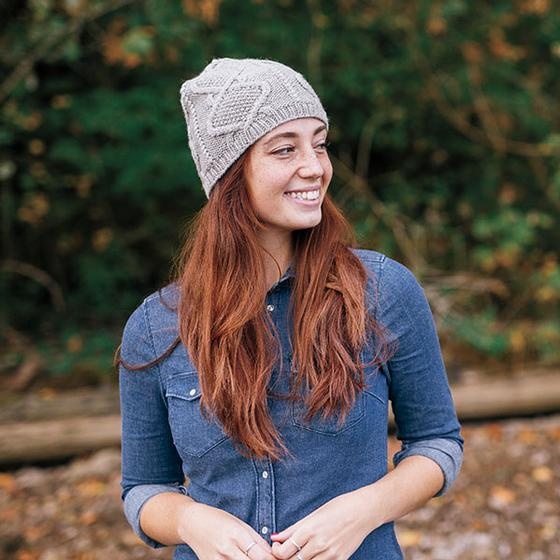 Intertwined Hat: Worsted - knitting pattern