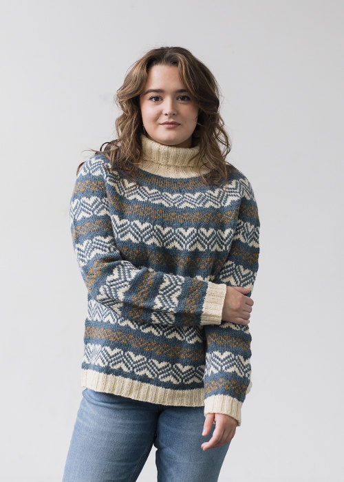 Greta Pullover - knitting pattern