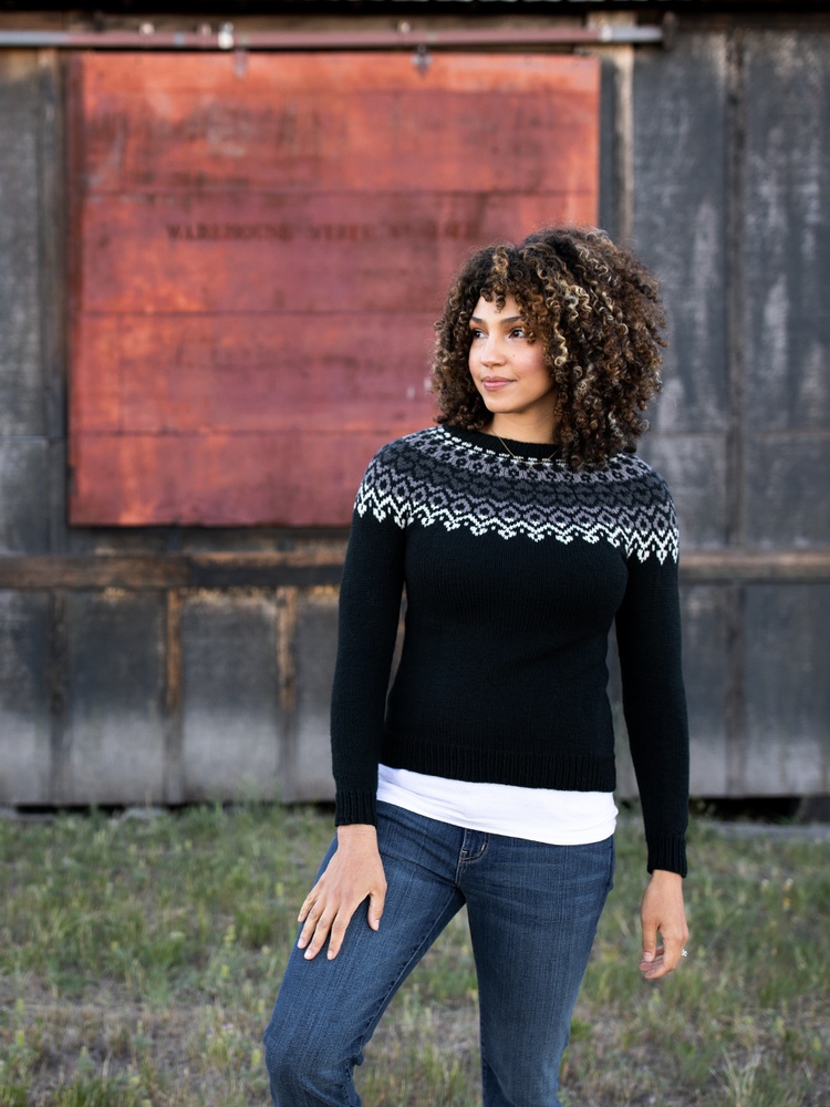 Fort Rock Pullover - knitting pattern