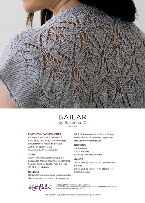 Crabapple Vest Knitting Pattern Download