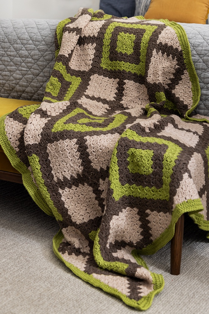 Big & Comfy Blanket Collection Crochet Pattern, Crochet Afghans