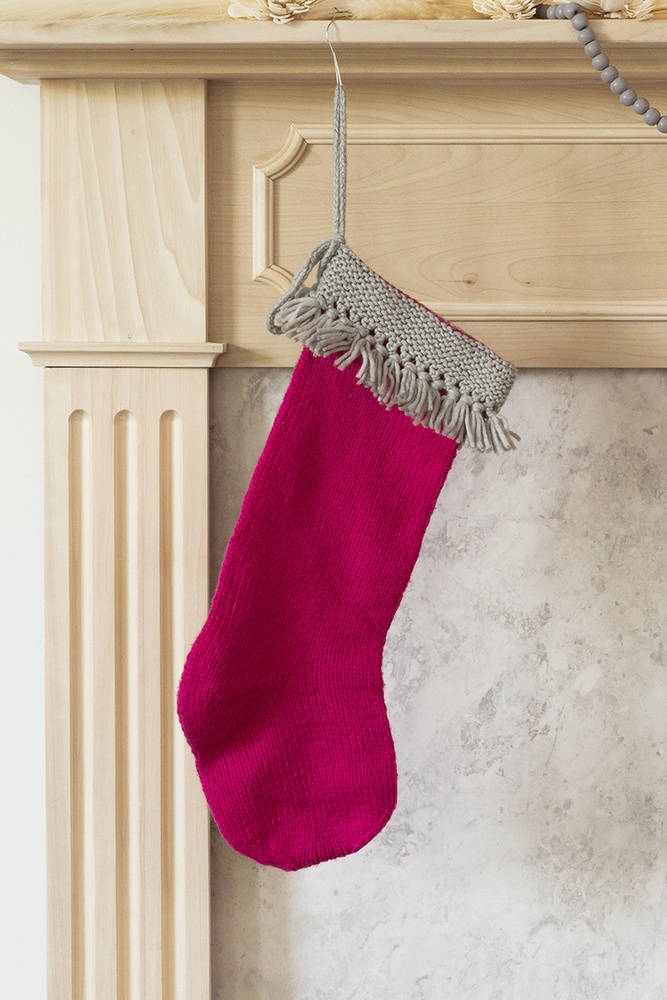 Sugar Plum Stocking - knitting pattern