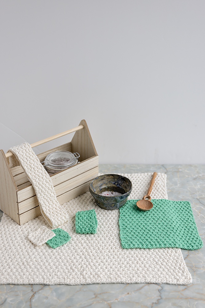 Luxury Spa Self-Care Kit - knitting pattern