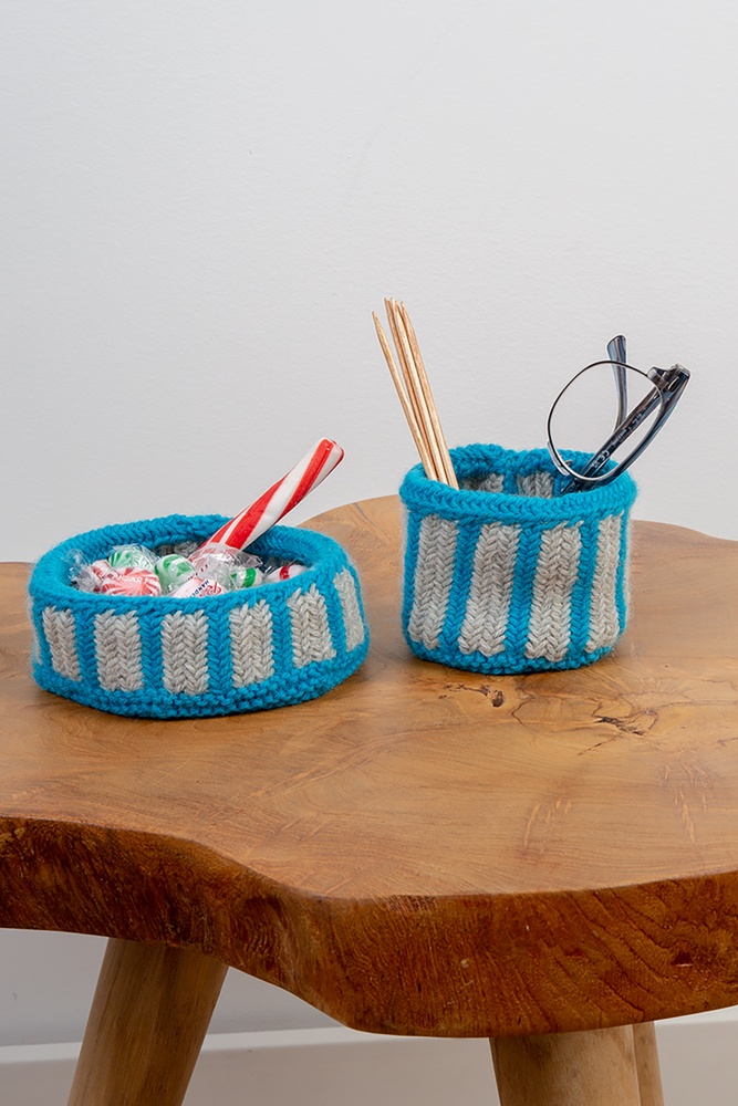 Herring Bowls - knitting pattern