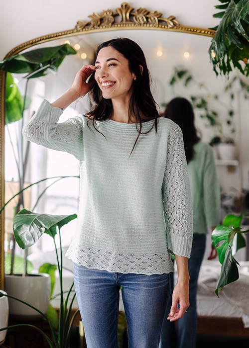 Seawaves Top - knitting pattern