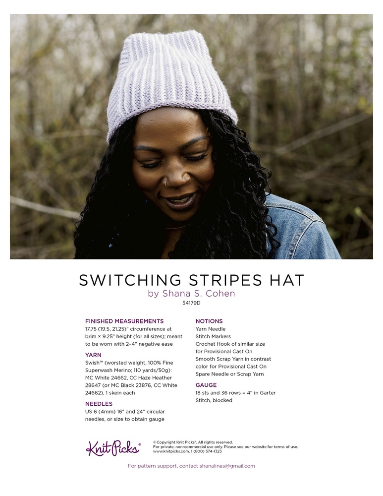 Switching Stripes Hat | KnitPicks.com