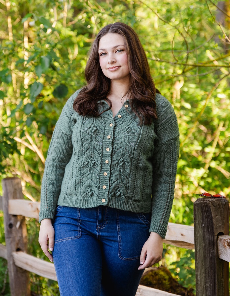 Dunloe Cardigan - knitting pattern