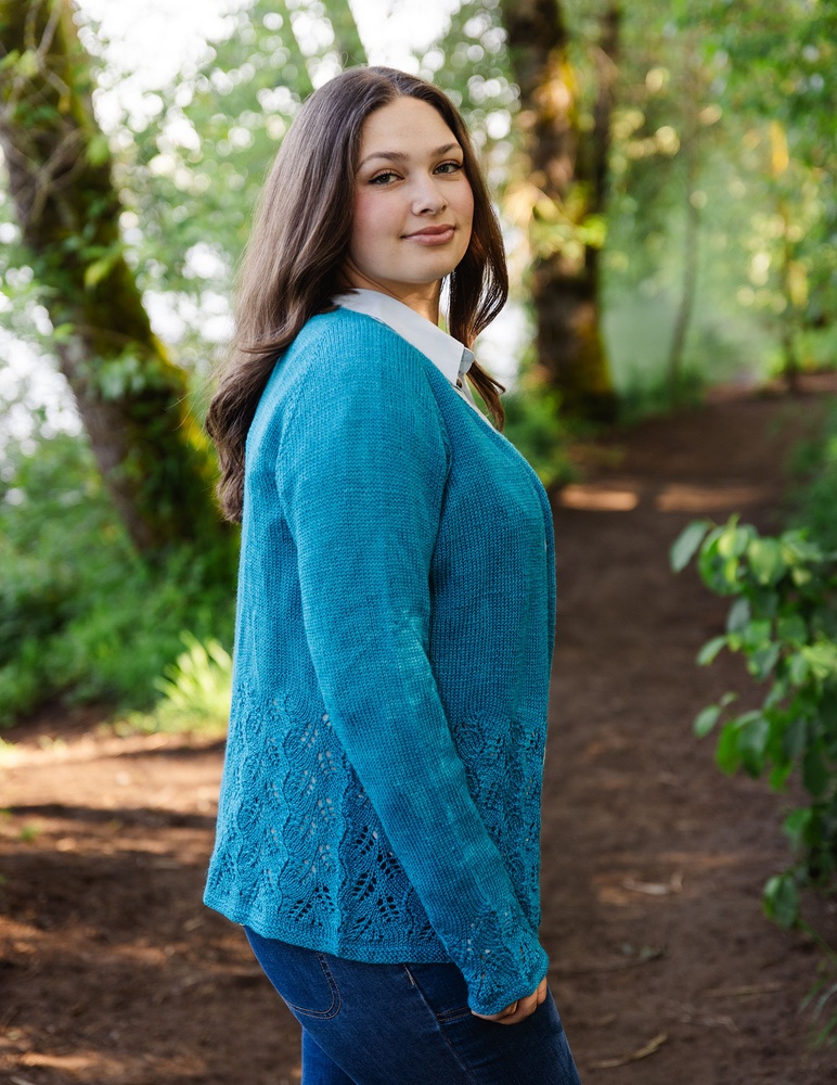 Amaranth Cardigan | KnitPicks.com