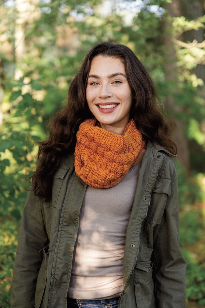 Tabby Cowl - knitting pattern