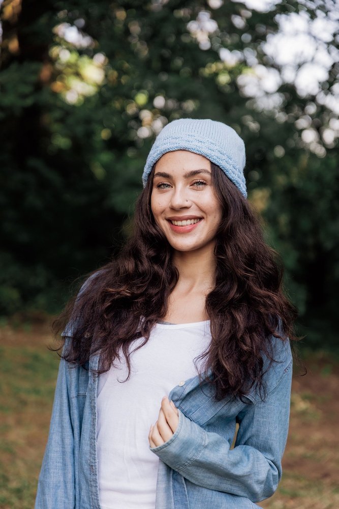 Basketweave Hat - knitting pattern