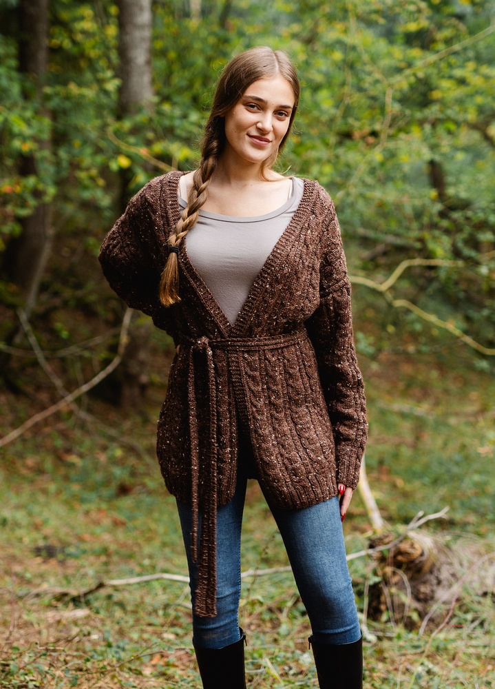 Vegetable Patch Jacket - knitting pattern