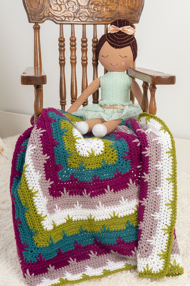 Lotus crochet blanket hot sale