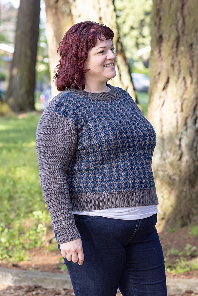 Herringbone pullover 2025