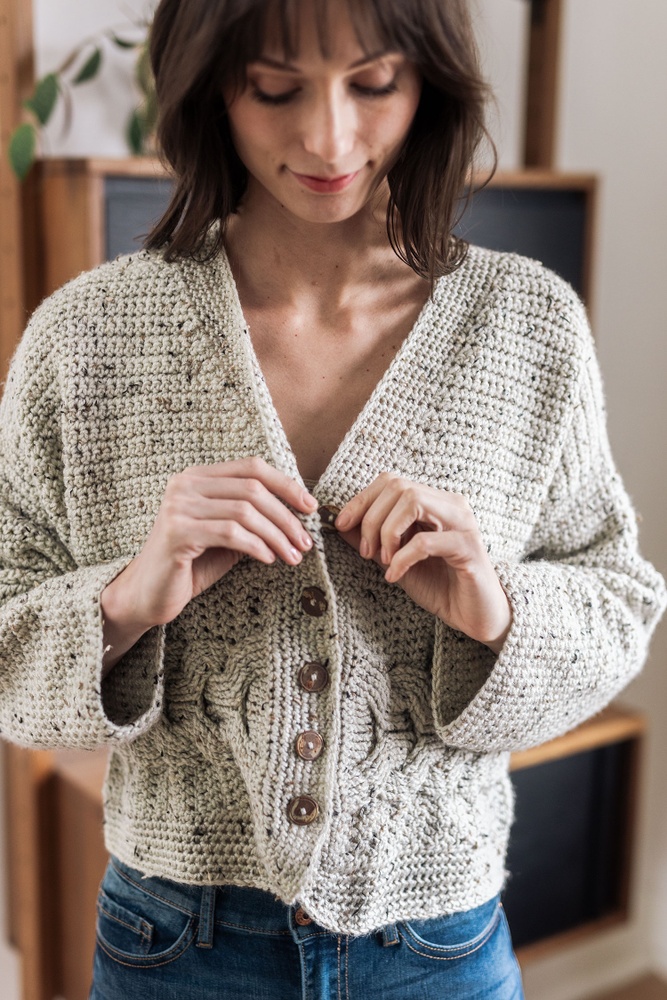 The Cozy Cabled Cardigan Duster Crochet Pattern is LIVE!!