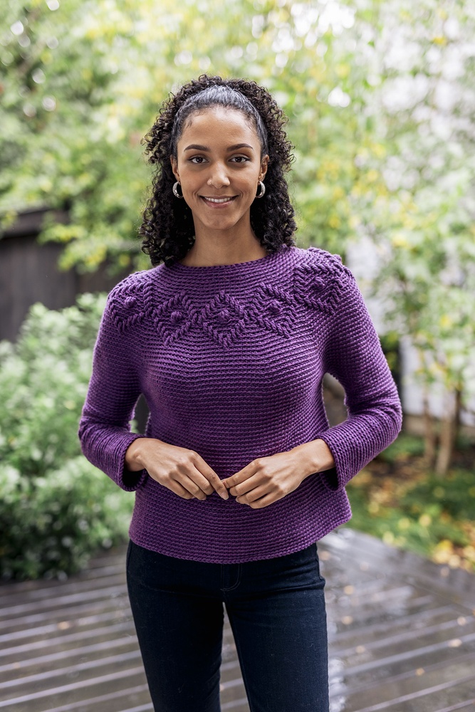 Bulky Swish Sweater – Cozy Crochet Pattern