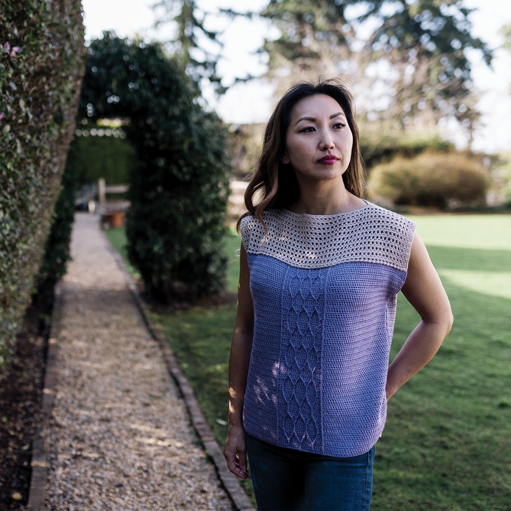 CROCHET BRALETTE - Lilac