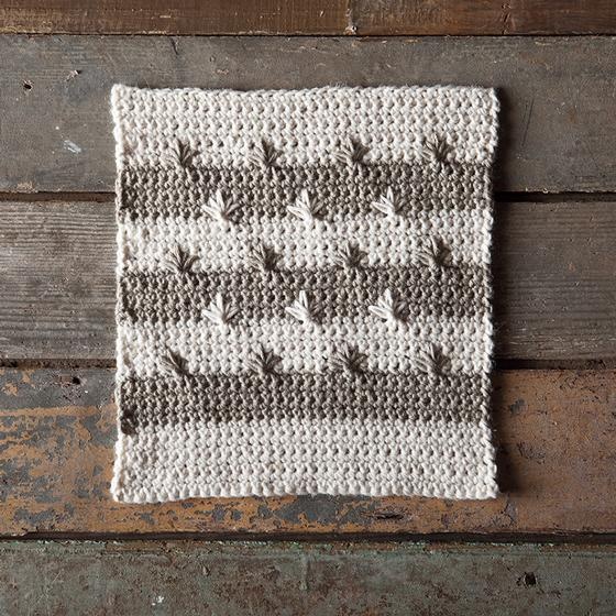 Etoile Crochet Dishcloth - knitting pattern