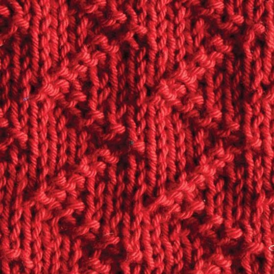 Lattice Cable Dishcloth