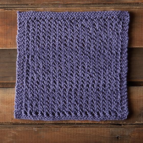 Lacy Spa Cloth - knitting pattern