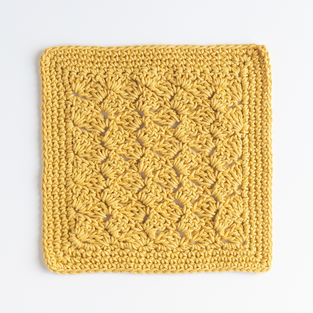 Custard Pie Dishcloth - knitting pattern