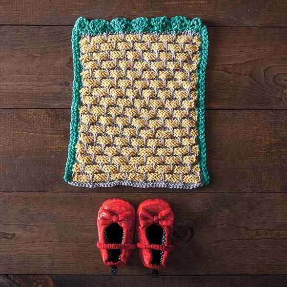 Emerald City Dishcloth - knitting pattern