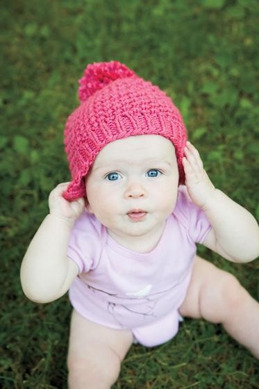 Bee Stitch Hat - knitting pattern