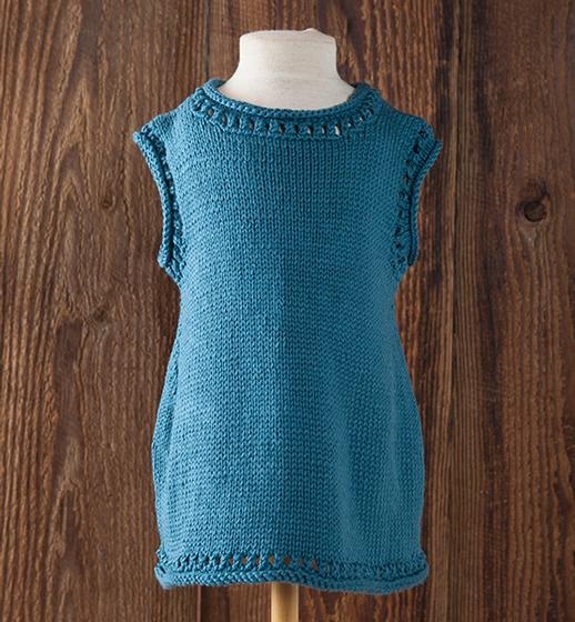 Margot & Iris Child Tunic - knitting pattern