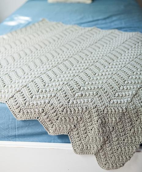 Willow Baby Afghan - knitting pattern