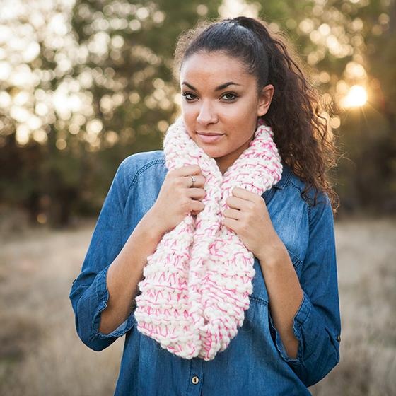 Electric Alpaca Cowl - knitting pattern