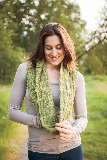 Triangular Cowl - knitting pattern