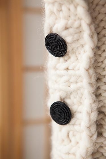Knit Picks Tuff Puff 100% Wool Super Bulky Yarn Beige - 100 Gram Skein (Snickerdoodle)