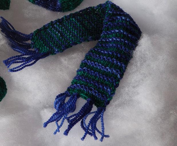 mini scarf knitting pattern