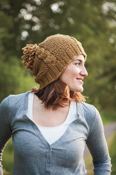 Afraid of Cables Hat - knitting pattern