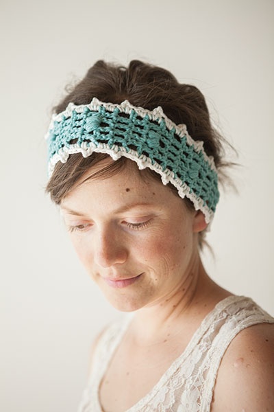 Crochet Summer Headband Pattern Free