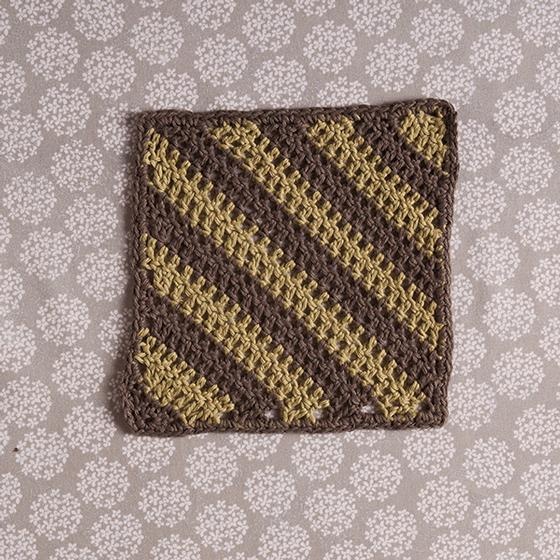 Diagonal Cloth Crochet Pattern - knitting pattern