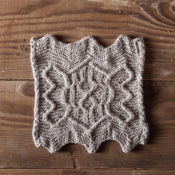 Taj Dishcloth - knitting pattern