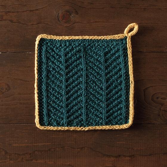 Beloeil Dishcloth - knitting pattern