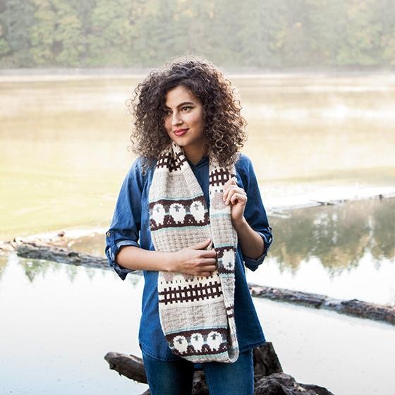 Infinite Sheep Scarf - Cozy & Stylish Knitting Pattern