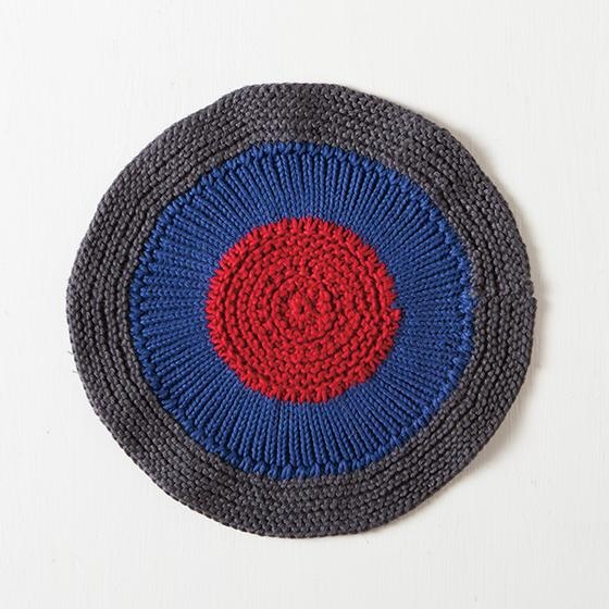 Bullseye Dishcloth - knitting pattern