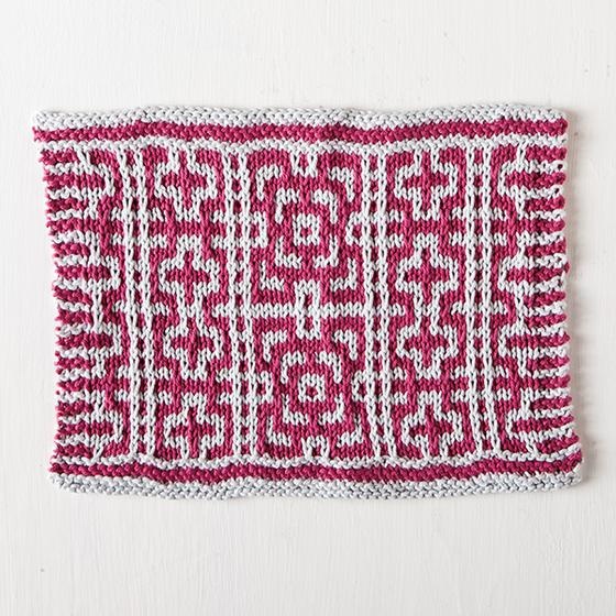 Byzantine Dishcloth - knitting pattern