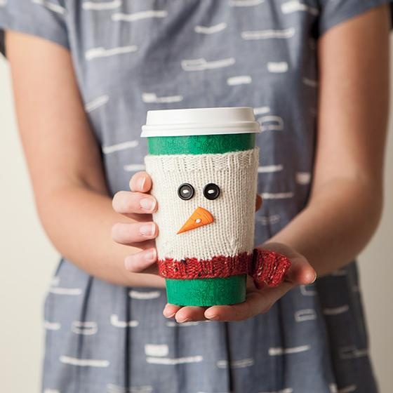 Chill Chaser Cup Cozy - knitting pattern