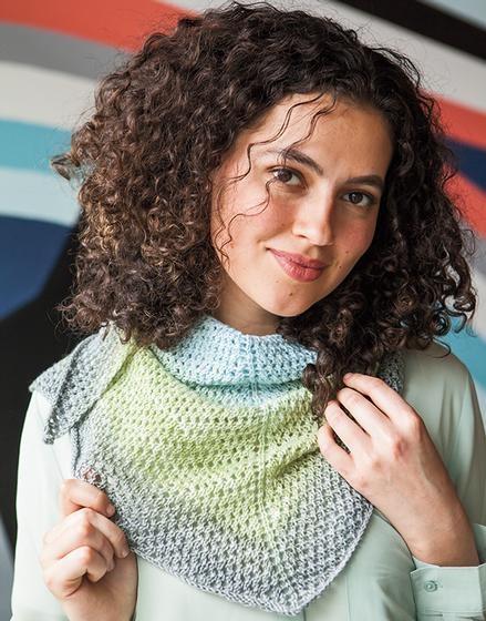 Lavender Fields Shawl - knitting pattern