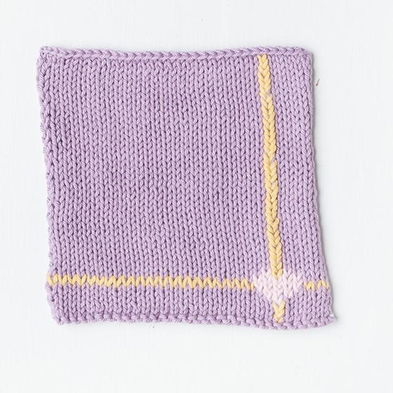 Heart Dishcloth - knitting pattern