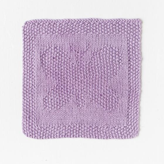 Butterfly Baby Cloth - knitting pattern