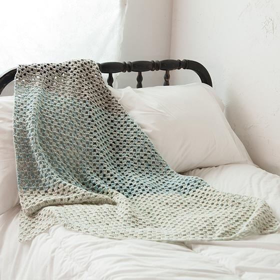 Seabreeze Afghan - knitting pattern