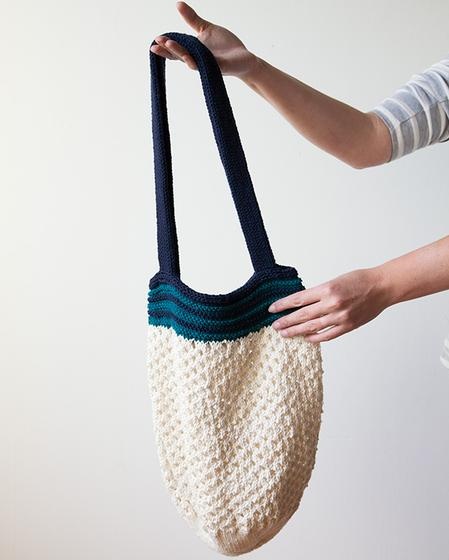 Market Bag - knitting pattern